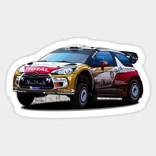 Citroen DS3 WRC Sticker